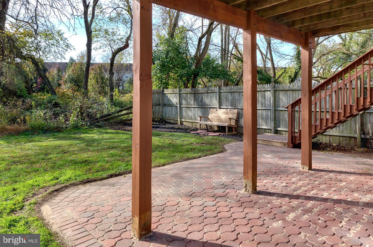 40 Threadleaf Terrace Burlington Township, NJ 08016 - Photo 34 of 34 Under deck, outside basement walkout; paver patio