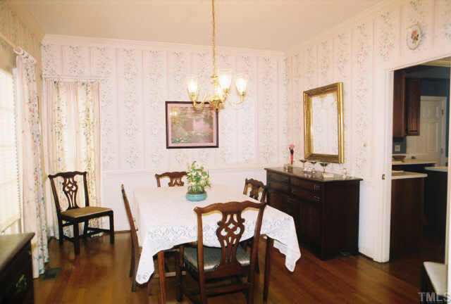 6114 Friars Walk Place Raleigh, NC 27609 - Photo 4 of 10 Formal din.room w/french doors onto screen porch