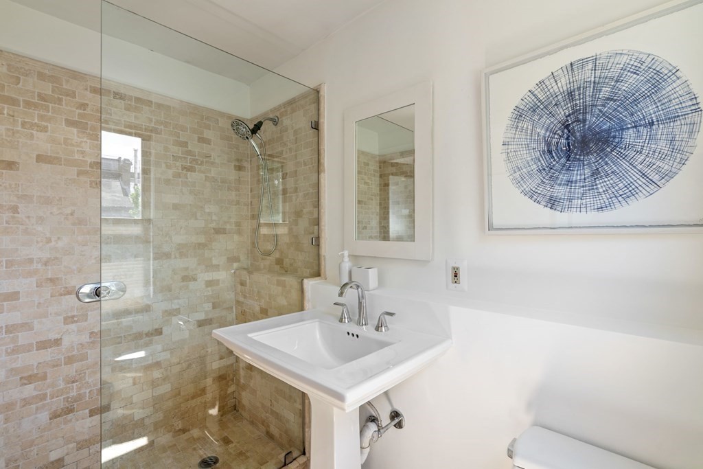 201 West Springfield Street, Unit 3 Boston, MA 02118 - Photo 14 of 21 a bathroom with a sink toilet and shower
