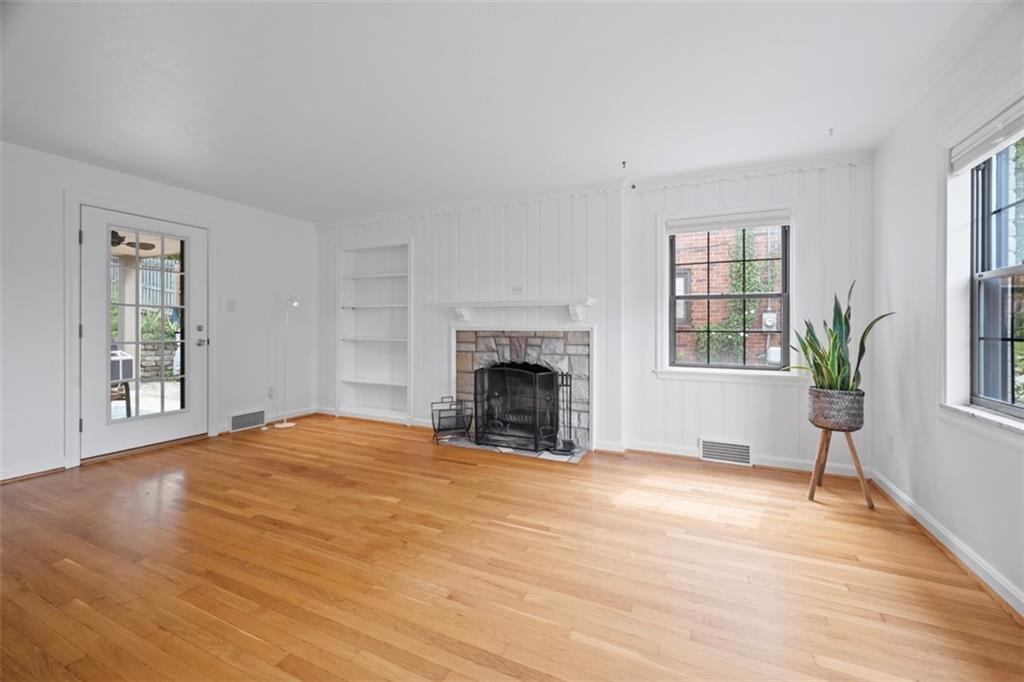 441 Old Farm Road Pittsburgh, PA 15228 - Photo 11 of 33 a view of an empty room with window and fire place
