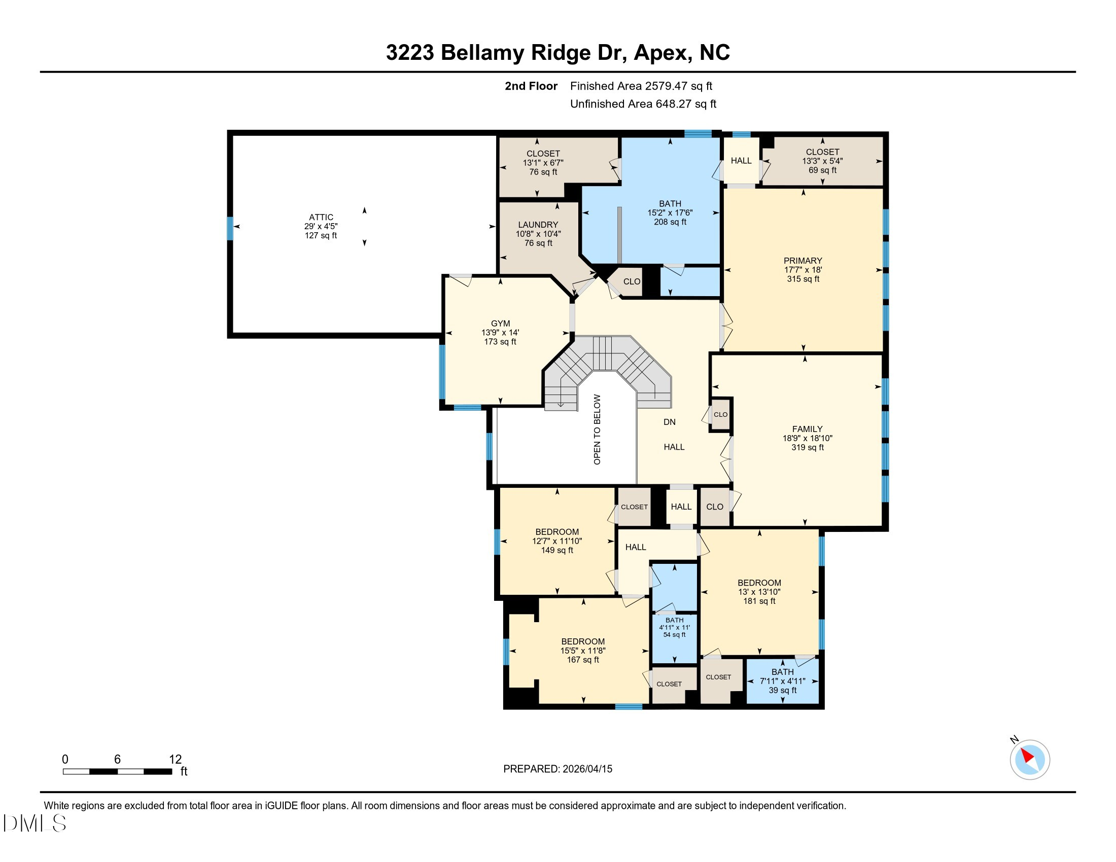 3223 Bellamy Ridge Drive Apex, NC 27523 - Photo 72 of 73