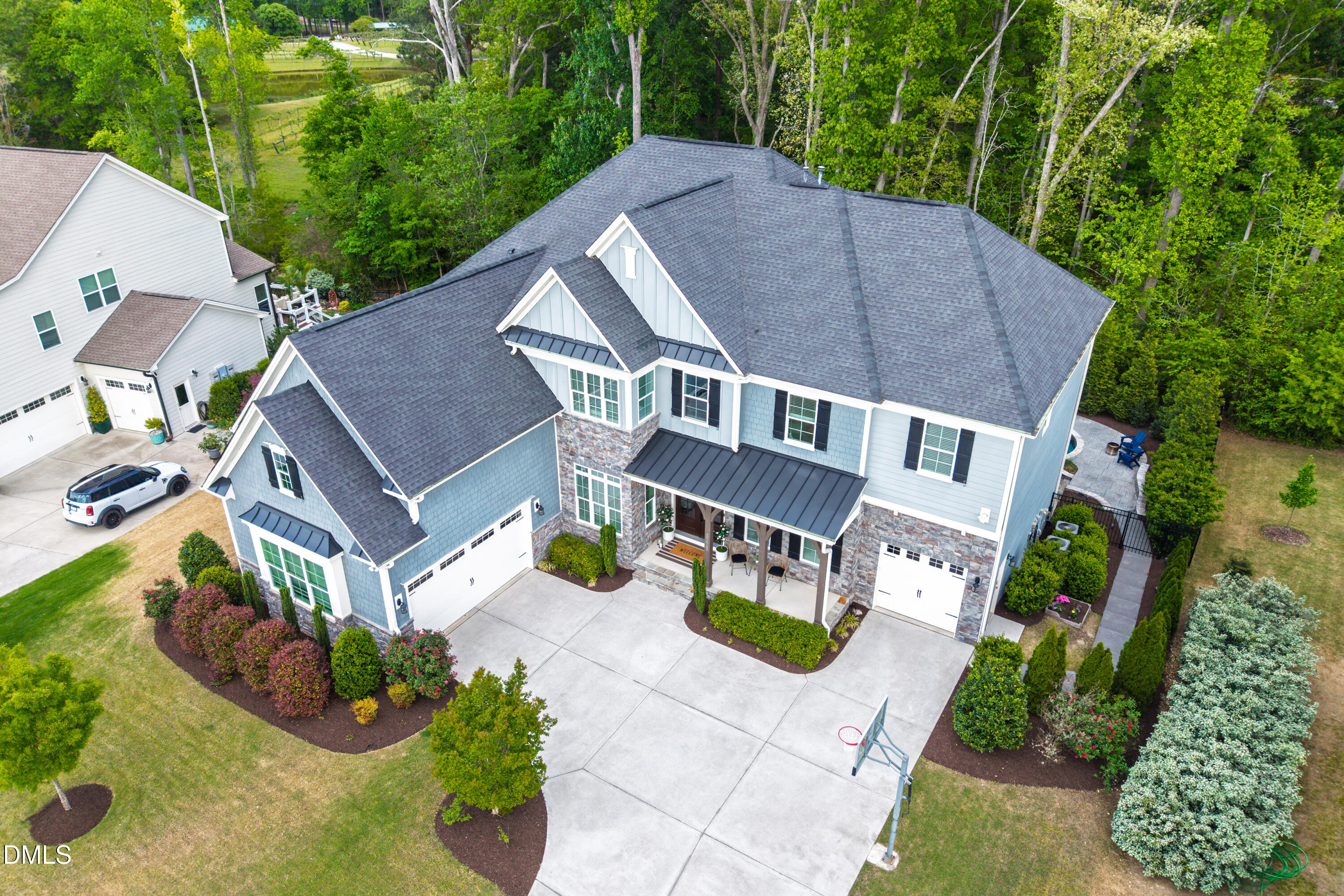 3223 Bellamy Ridge Drive Apex, NC 27523 - Photo 62 of 73 76_75 -3223 bellamy ridge dr, drone