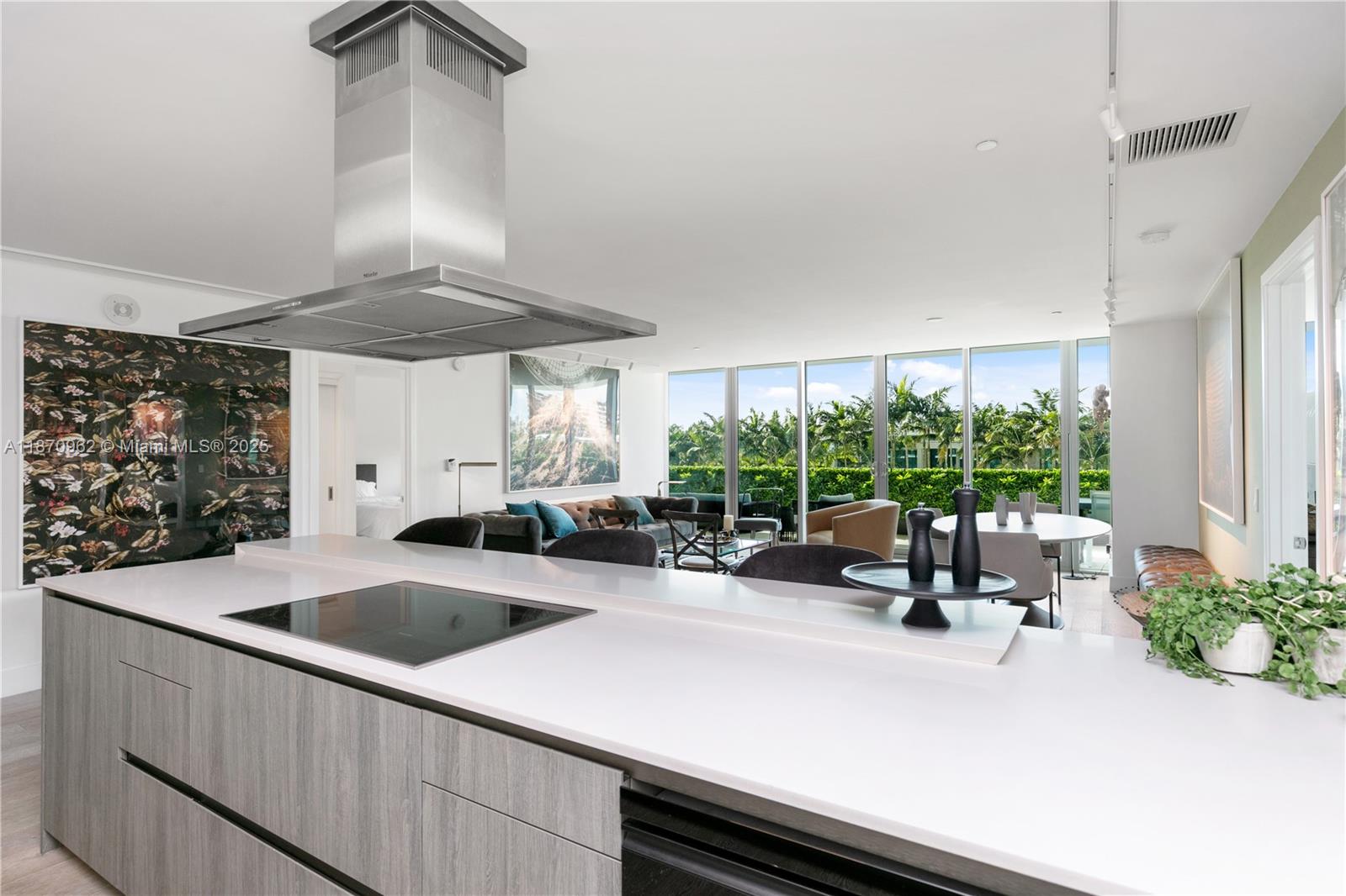 360 Ocean Drive, Unit 305S Key Biscayne, FL 33149 - Photo 11 of 27 a kitchen with a sink and a large window