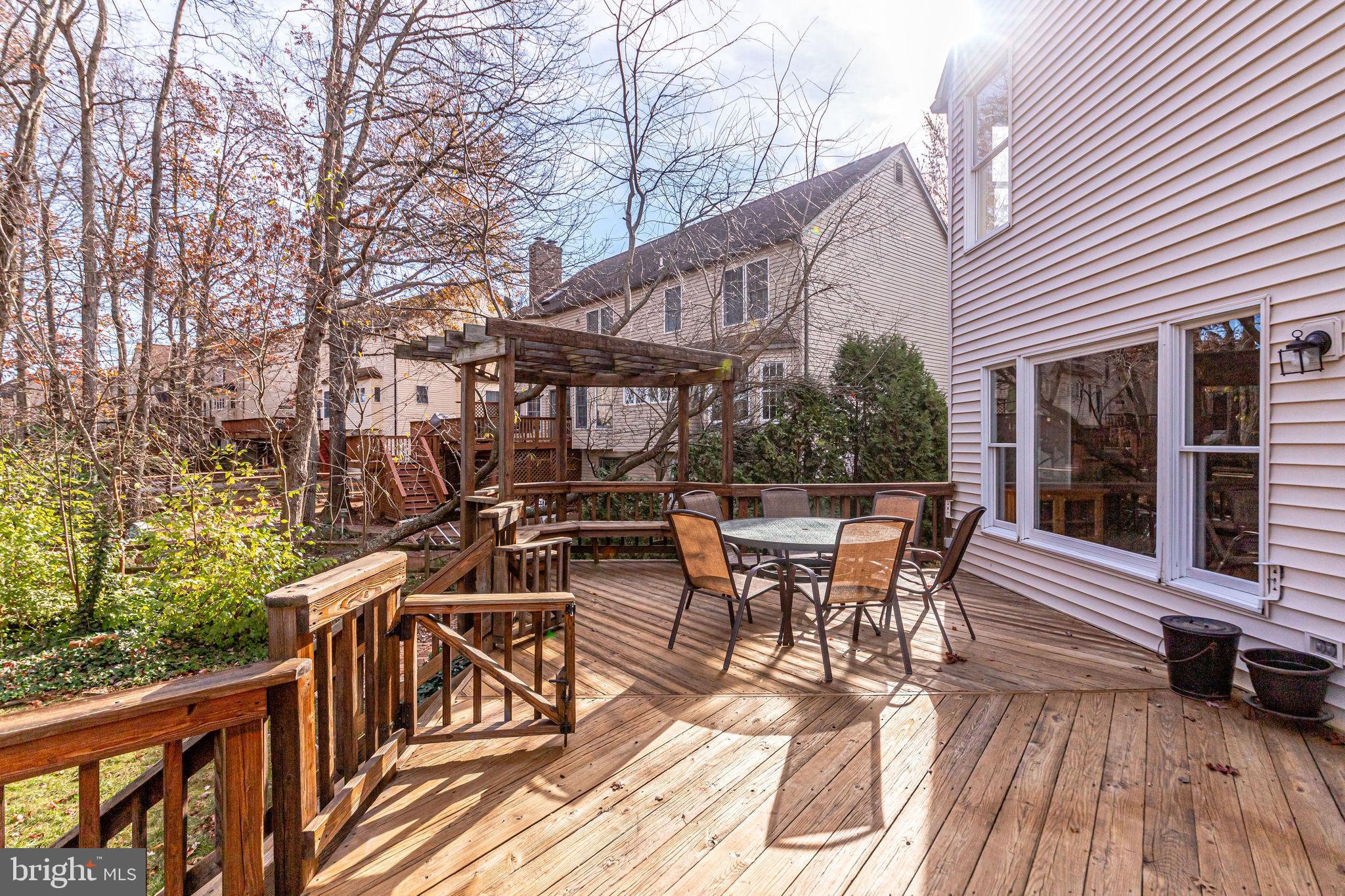 58 Rutherford Circle Sterling, VA 20165 - Photo 12 of 51 Deck is ready for outdoor dining