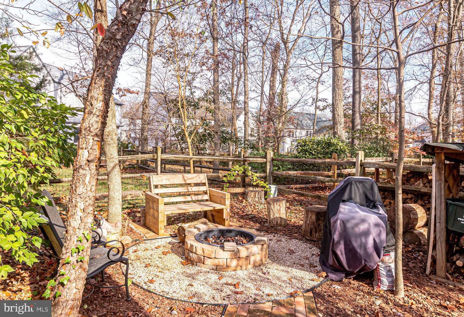 58 Rutherford Circle Sterling, VA 20165 - Photo 49 of 51 Follow path to the firepit area