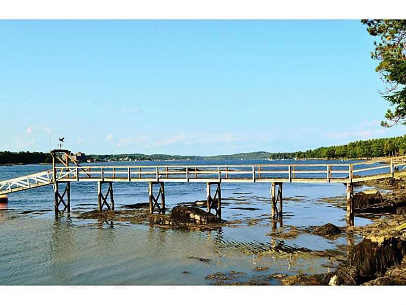 8 Ratcliffe Road Westport Island, ME 04578 - Photo 22 of 26 Waterfront/Dock/Pier. Neighboring Dock
