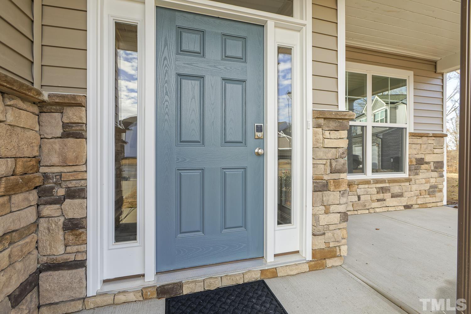 435 Cliffview Drive Garner, NC 27529 - Photo 4 of 45 a view of front door of house
