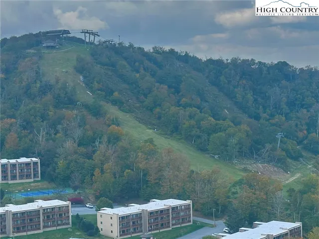 a view of a terrace with a yard