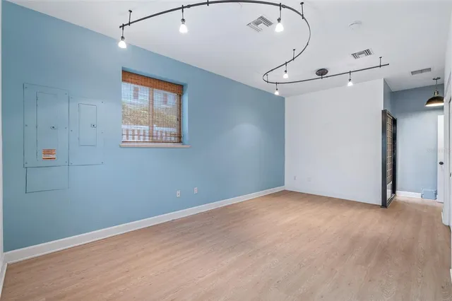 a view of balcony with ocean view