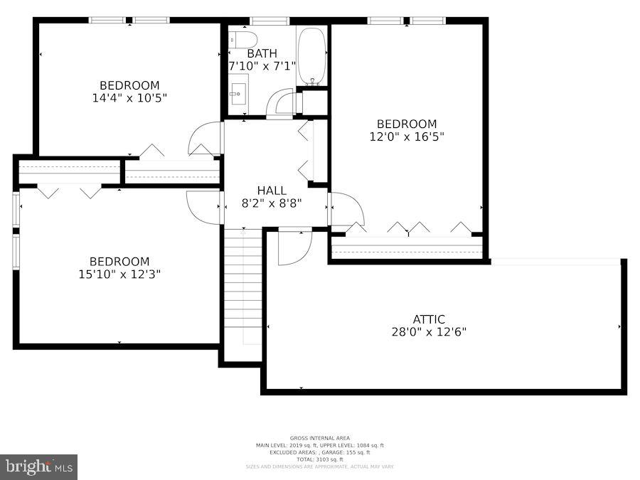 12401 Silverbirch Lane Laurel, MD 20708 - Photo 49 of 50 Floor Plan