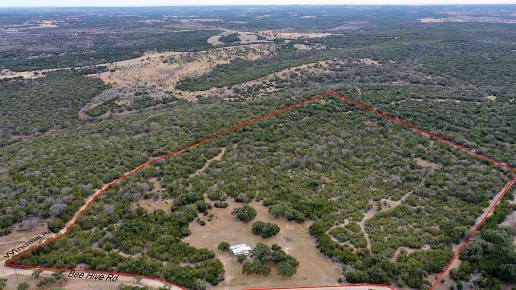 180 Bee Hive Road Hunt, TX 78024 - Photo 2 of 61 an aerial view of mountain with trees