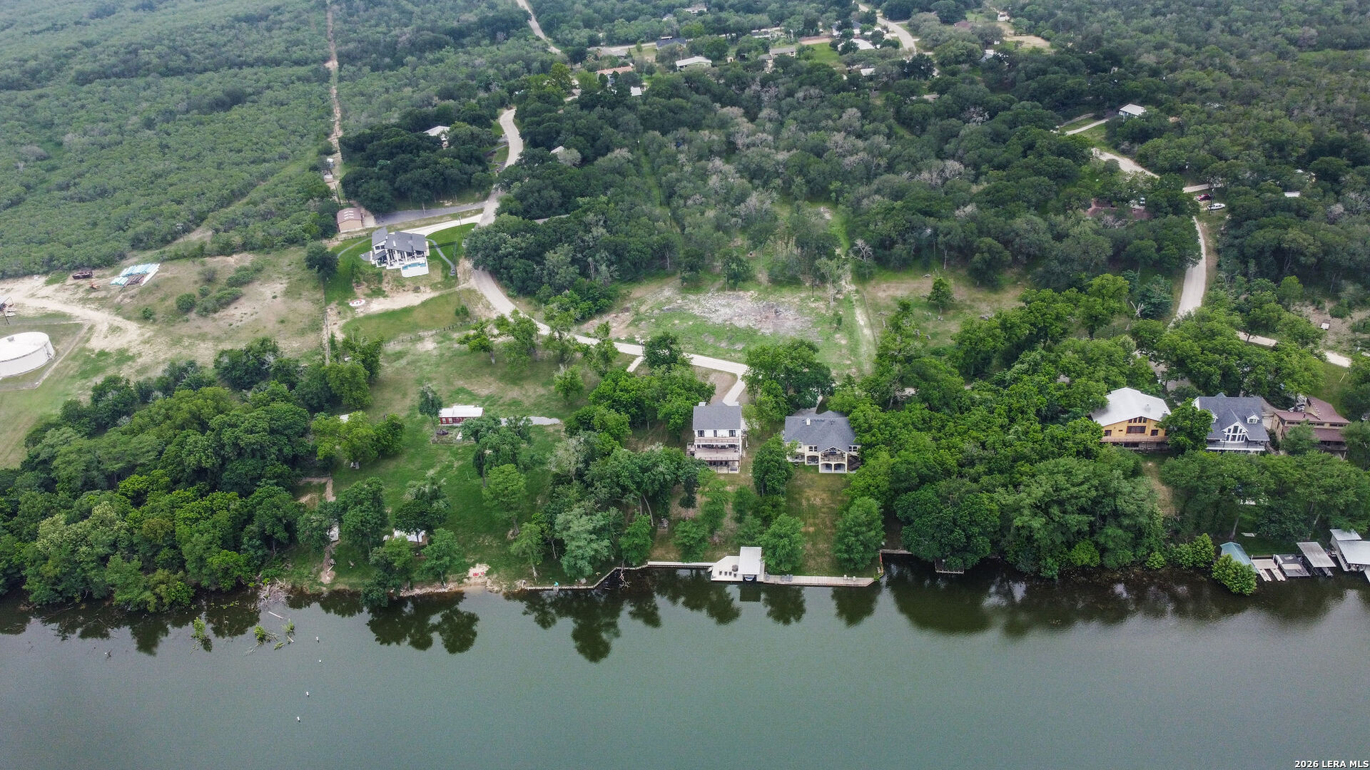 Tbd Chickasaw Centre Seguin, TX 78155 - Photo 14 of 15 an aerial view of residential house with outdoor space and trees all around