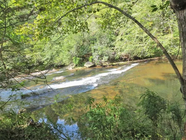 a backyard of a house