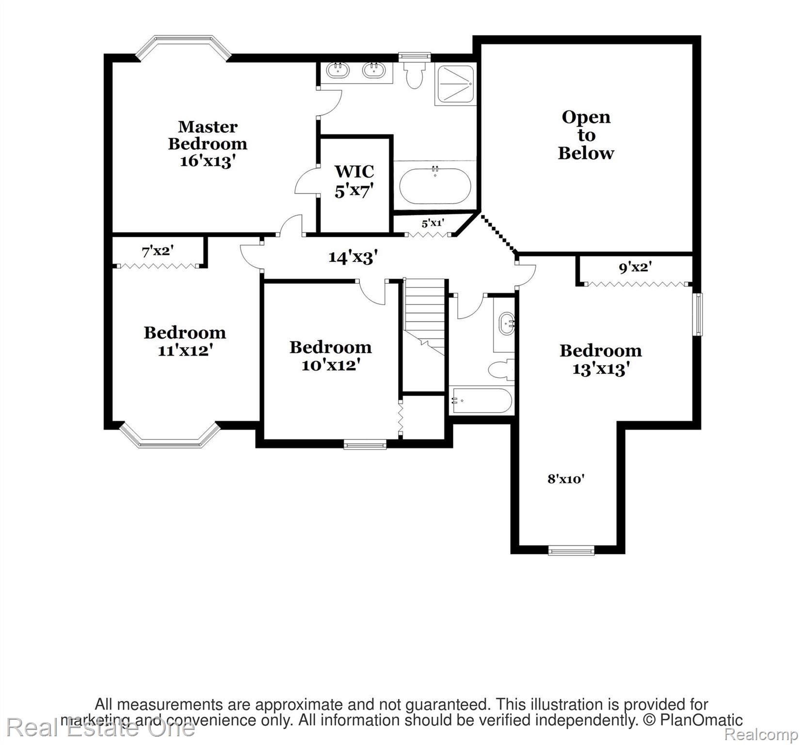 6664 Raintree Drive Canton, MI 48187 - Photo 41 of 43 floorplan-upper-434482.jpg