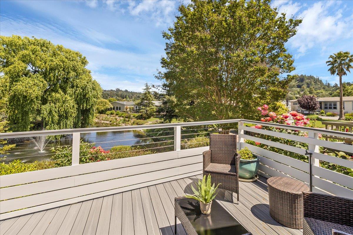 225 Mt Hermon Road, Unit 88 Scotts Valley, CA 95066 - Photo 41 of 50 a view of balcony with furniture