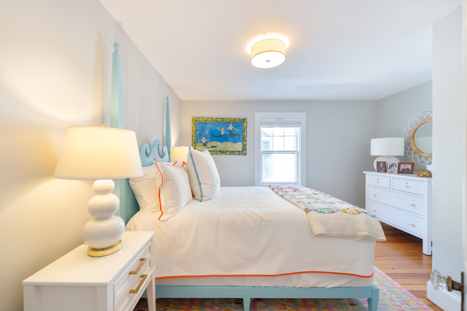 2 Silver Street Nantucket, MA 02554 - Photo 15 of 30 a bedroom with a bed and a window