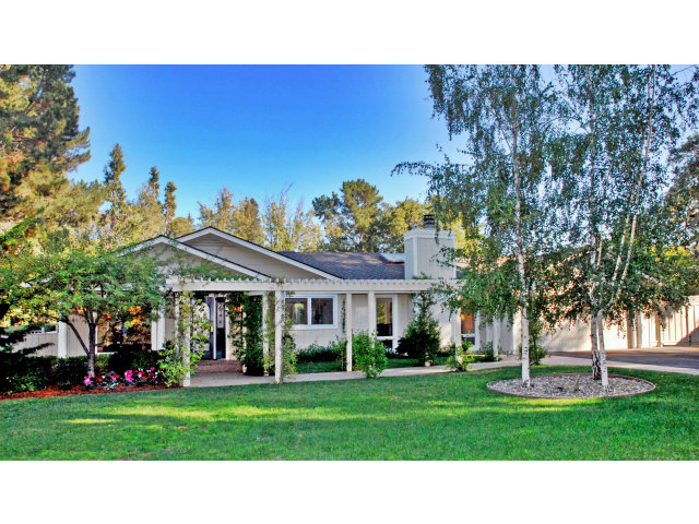 796 Nash Road Los Altos, CA 94024 - Photo 1 of 18 a view of a house with a backyard