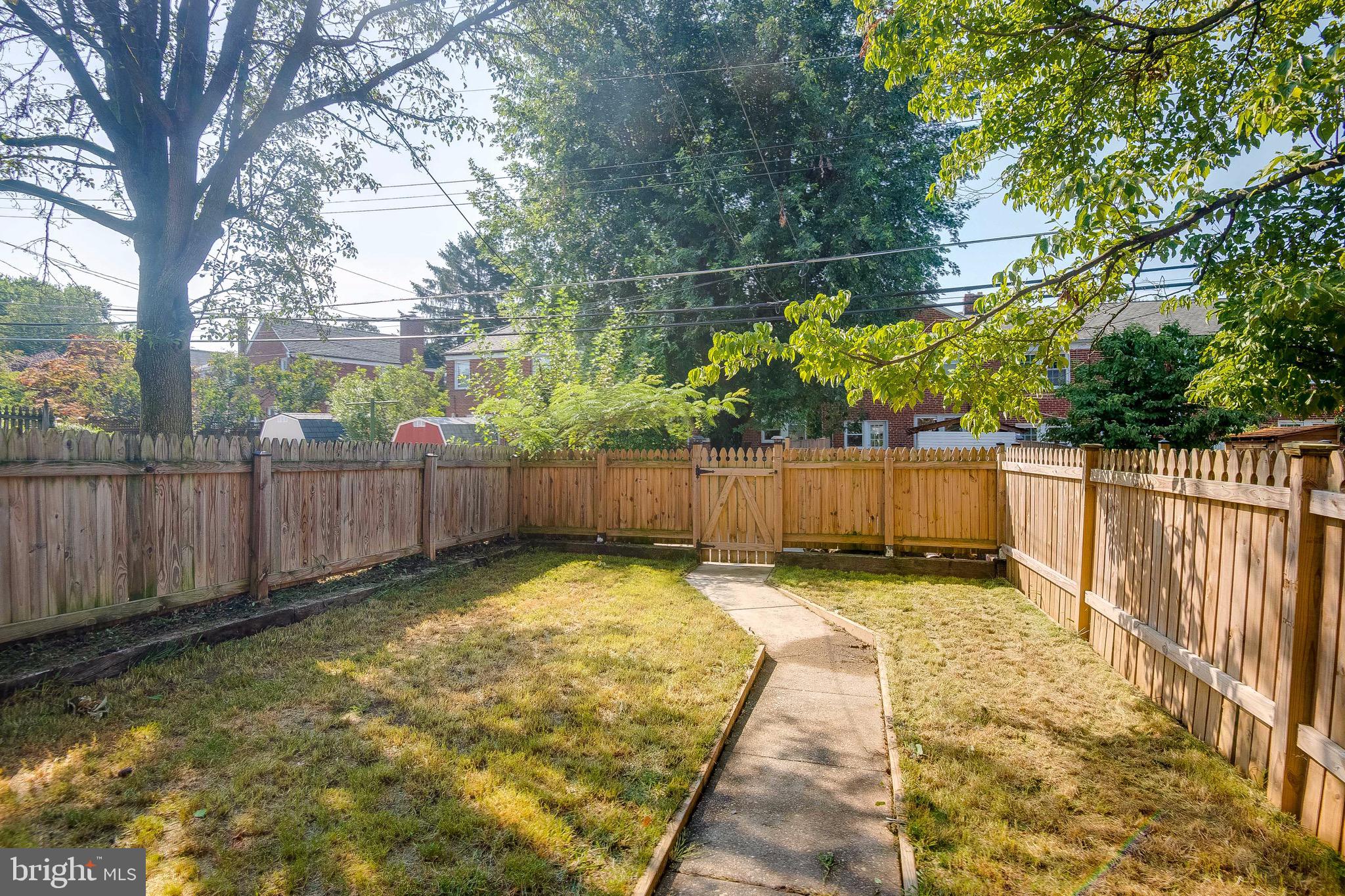 207 Blenheim Road Baltimore, MD 21212 - Photo 30 of 37 Entertaining Space at Fenced in Backyard