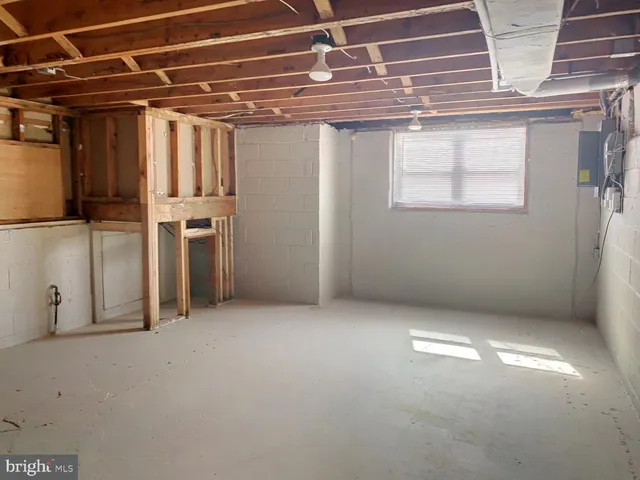 a view of empty room