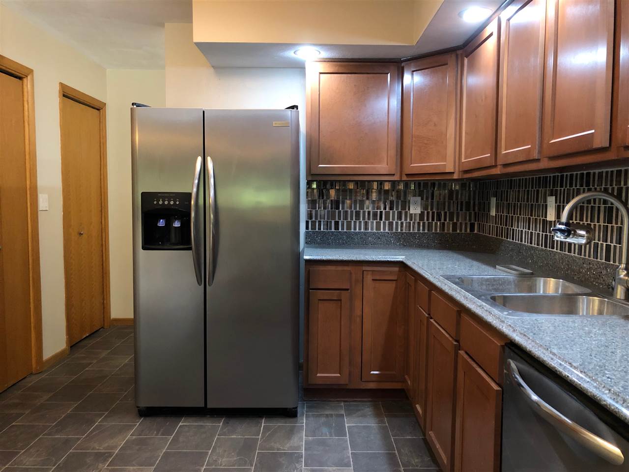 1733 Lake Summerset Road Davis, IL 61019 - Photo 3 of 24 a kitchen with stainless steel appliances granite countertop a refrigerator a sink and dishwasher