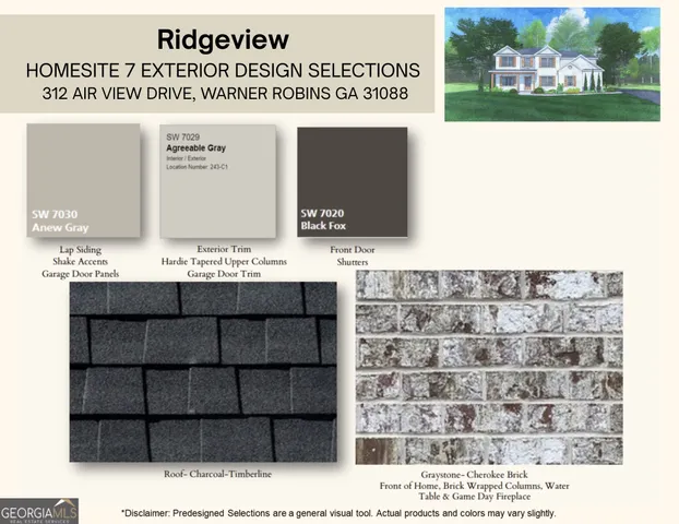 $512,900 | 312 Air View Drive, Warner Robins, GA 31093