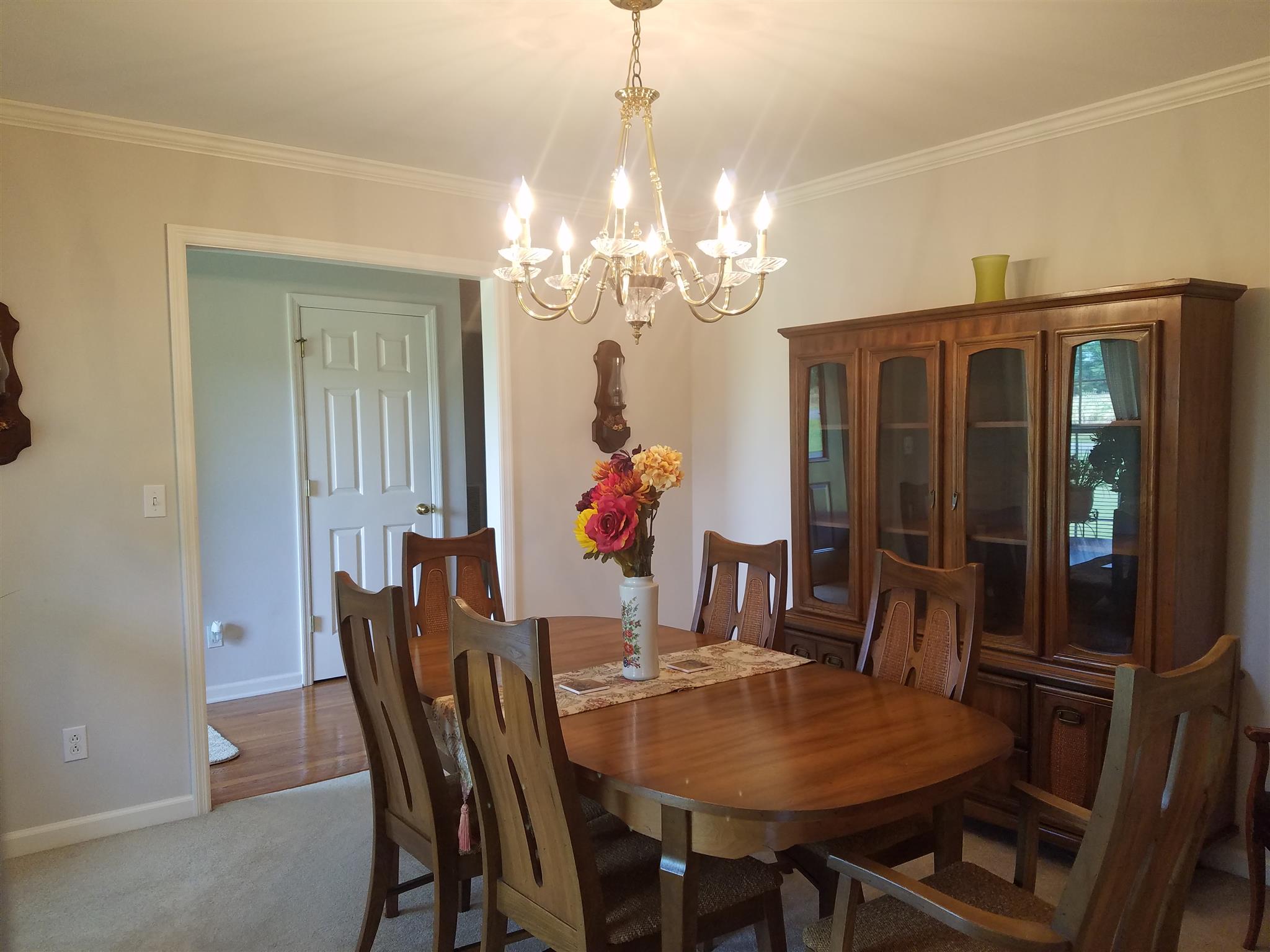 346 Petty Road Manchester, TN 37355 - Photo 5 of 30 A Formal Dining Room Allows for a Large Table and the Windows Provide Plenty of Natural Light.