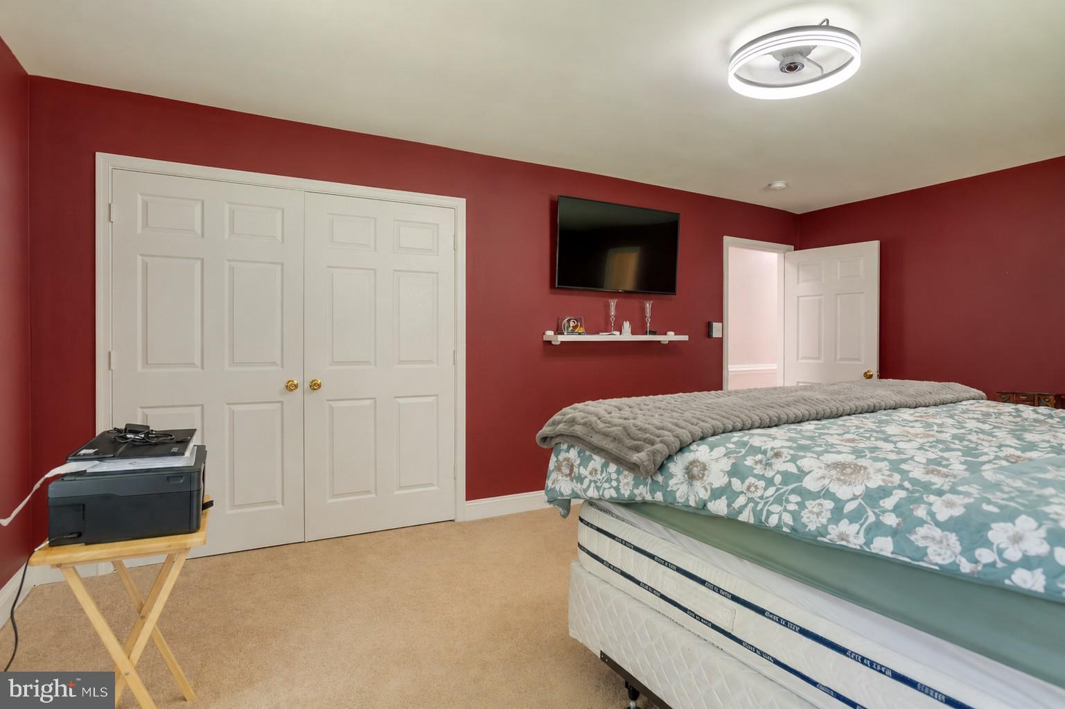 10461 Old Stillhouse Road Boston, VA 22713 - Photo 15 of 63 Cozy retreat with rich red walls.