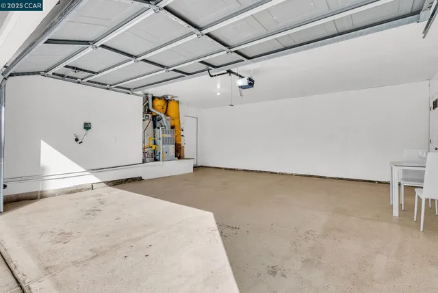 a view of terrace with wooden fence