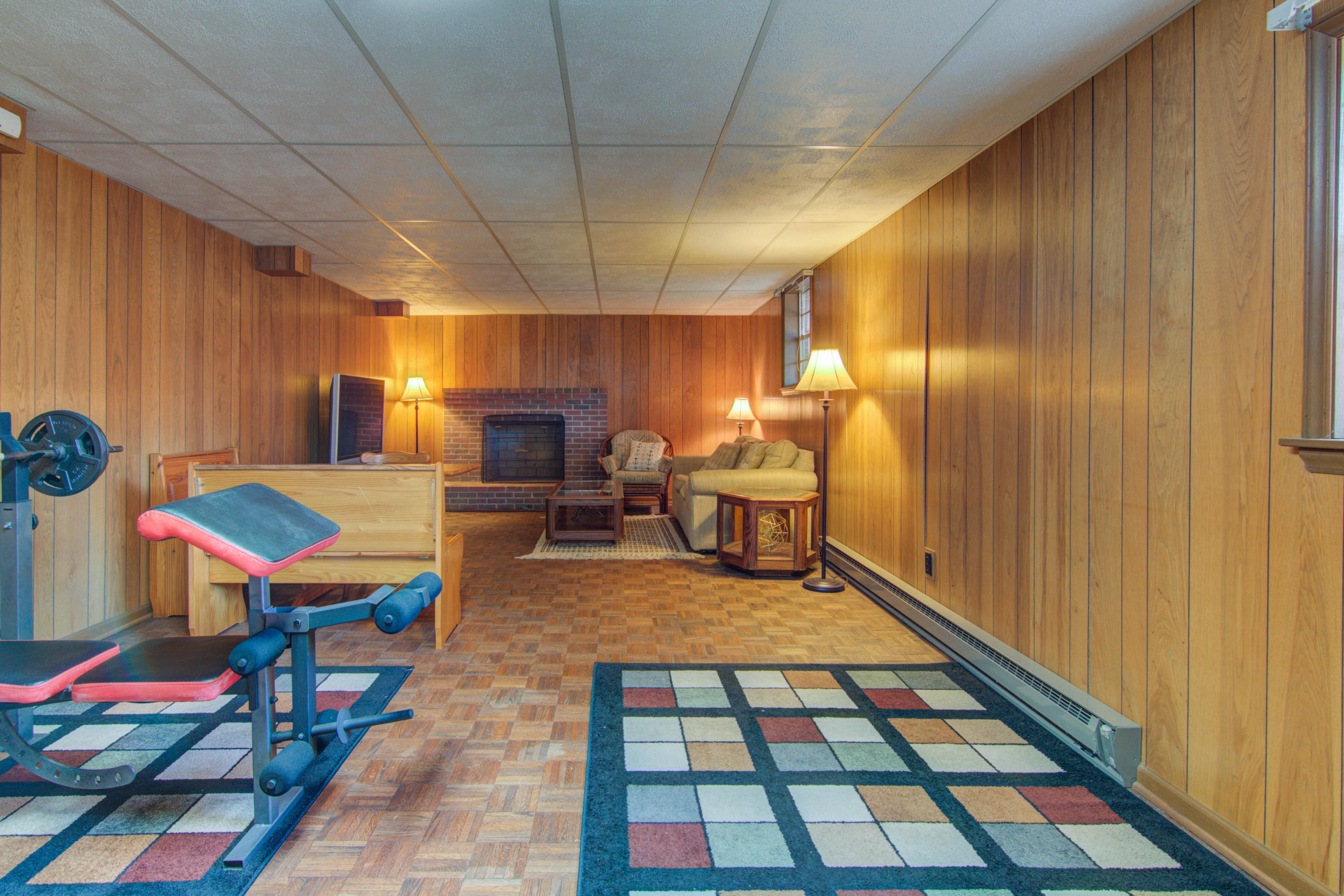 4606 Rosecrest Road Roanoke, VA 24018 - Photo 22 of 28 a living room with a gaming pool table and chairs