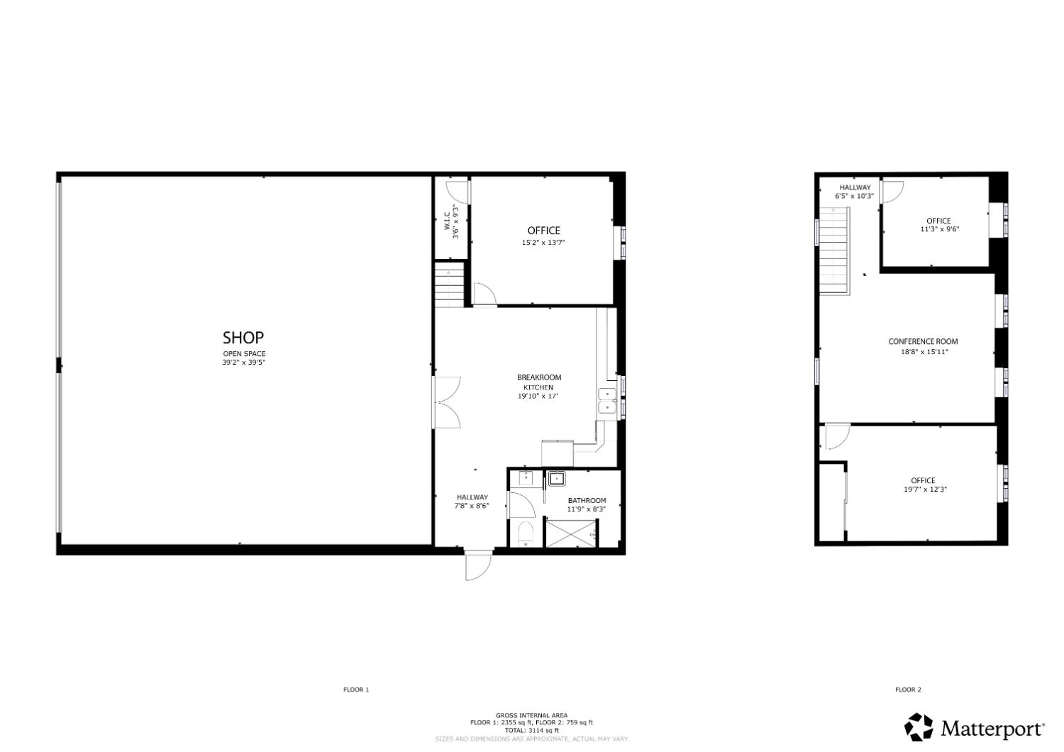 4773 Jacarah Road Placerville, CA 95667 - Photo 94 of 94 Workshop/Offices Floor Plan
