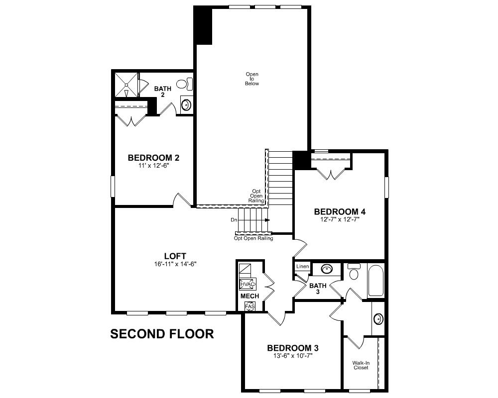 5000 Middleton Drive Goose Creek, SC 29445 - Photo 24 of 30 Sago Floor 2