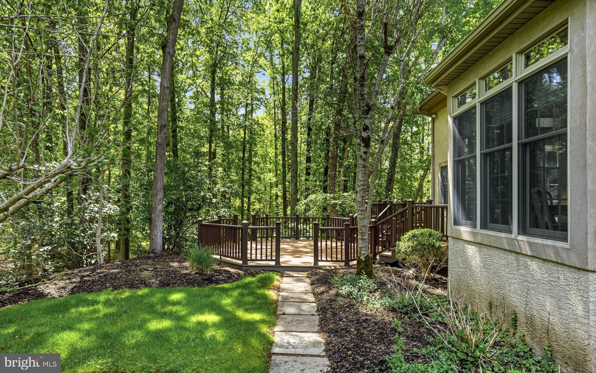7 Mercer Gate Drive Doylestown, PA 18901 - Photo 36 of 44 Backyard w/ Deck