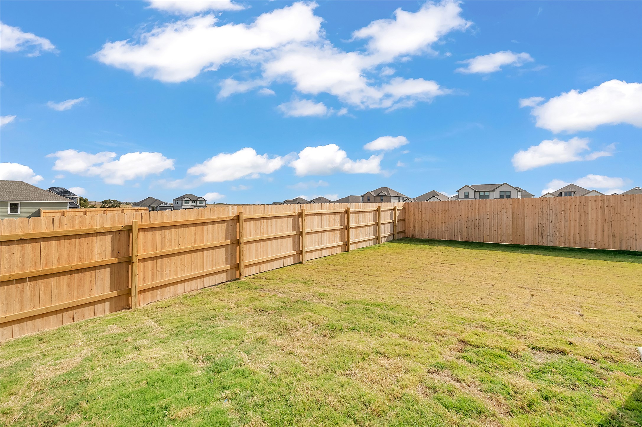 290 Boatright Boulevard Jarrell, TX 76537 - Photo 32 of 32 Fenced backyard featuring a residential view