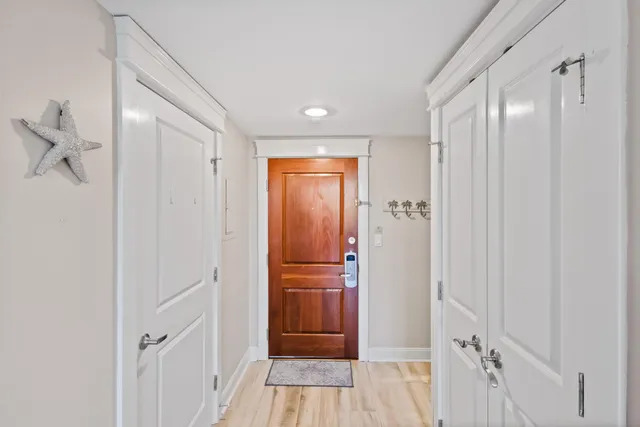 a view of a city with lots of trees