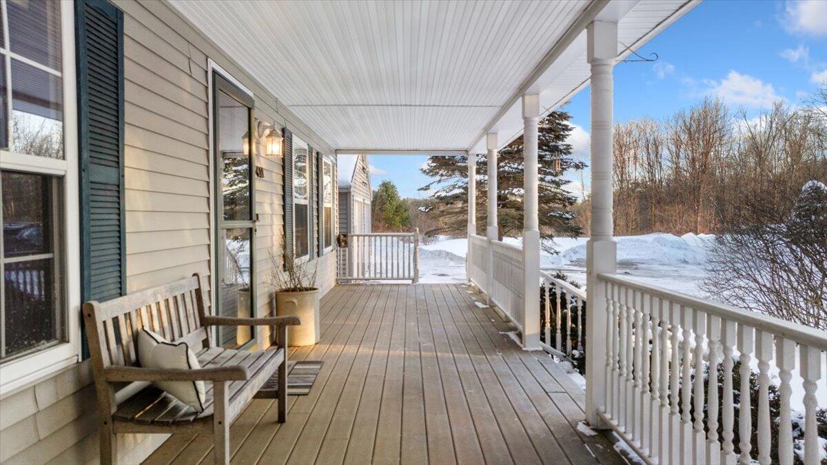 457 Fletcher Road Auburn, ME 04210 - Photo 3 of 44 Porch View 2