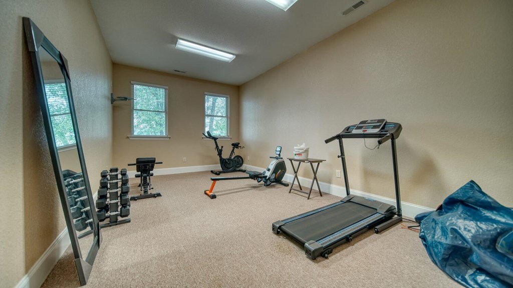 1727 Watercrest Way Young Harris, GA 30582 - Photo 33 of 39 a view of a room with gym equipment