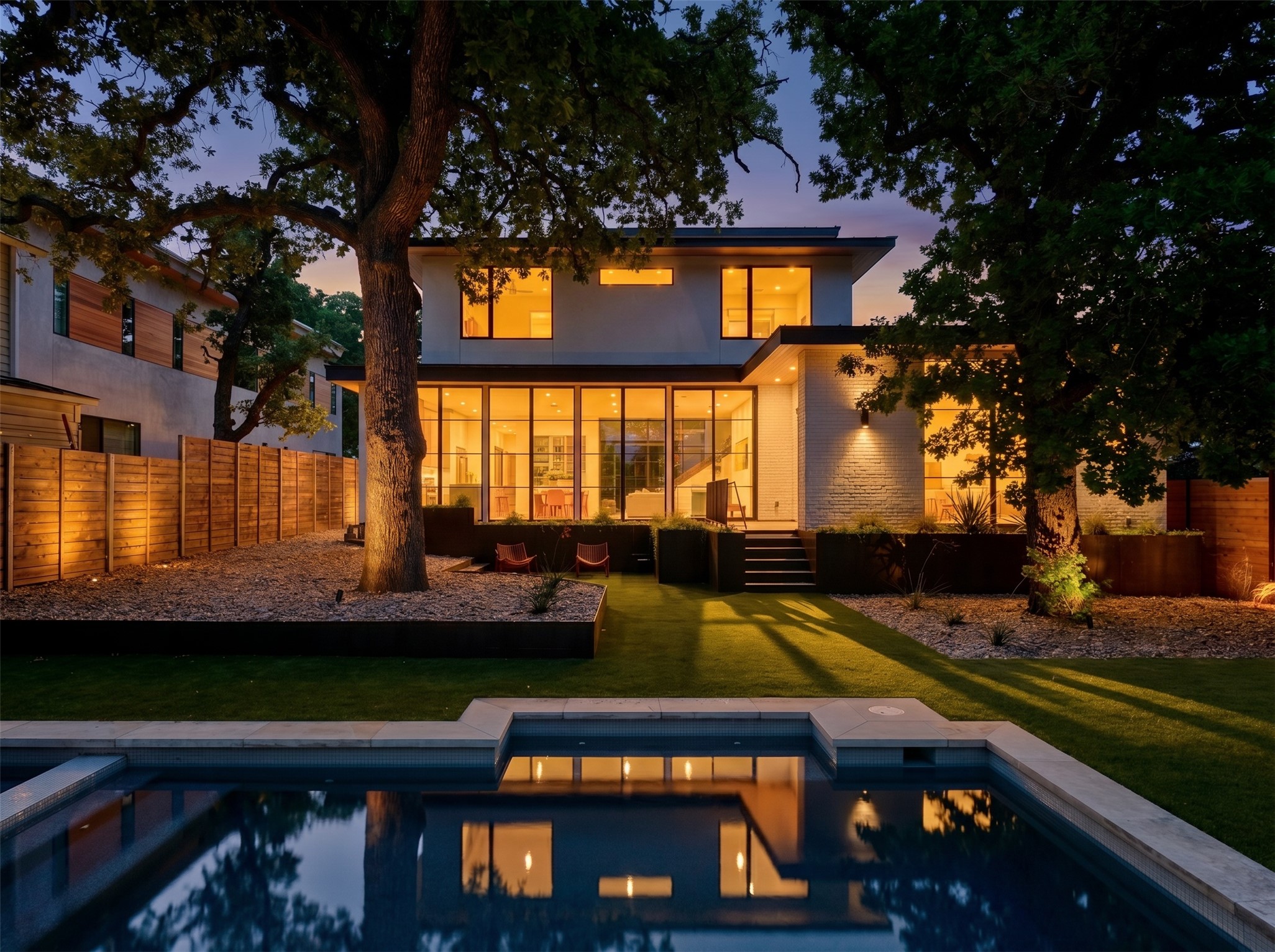 3411 Bridle Path Austin, TX 78703 - Photo 1 of 34 a view of a patio with swimming pool table and chairs