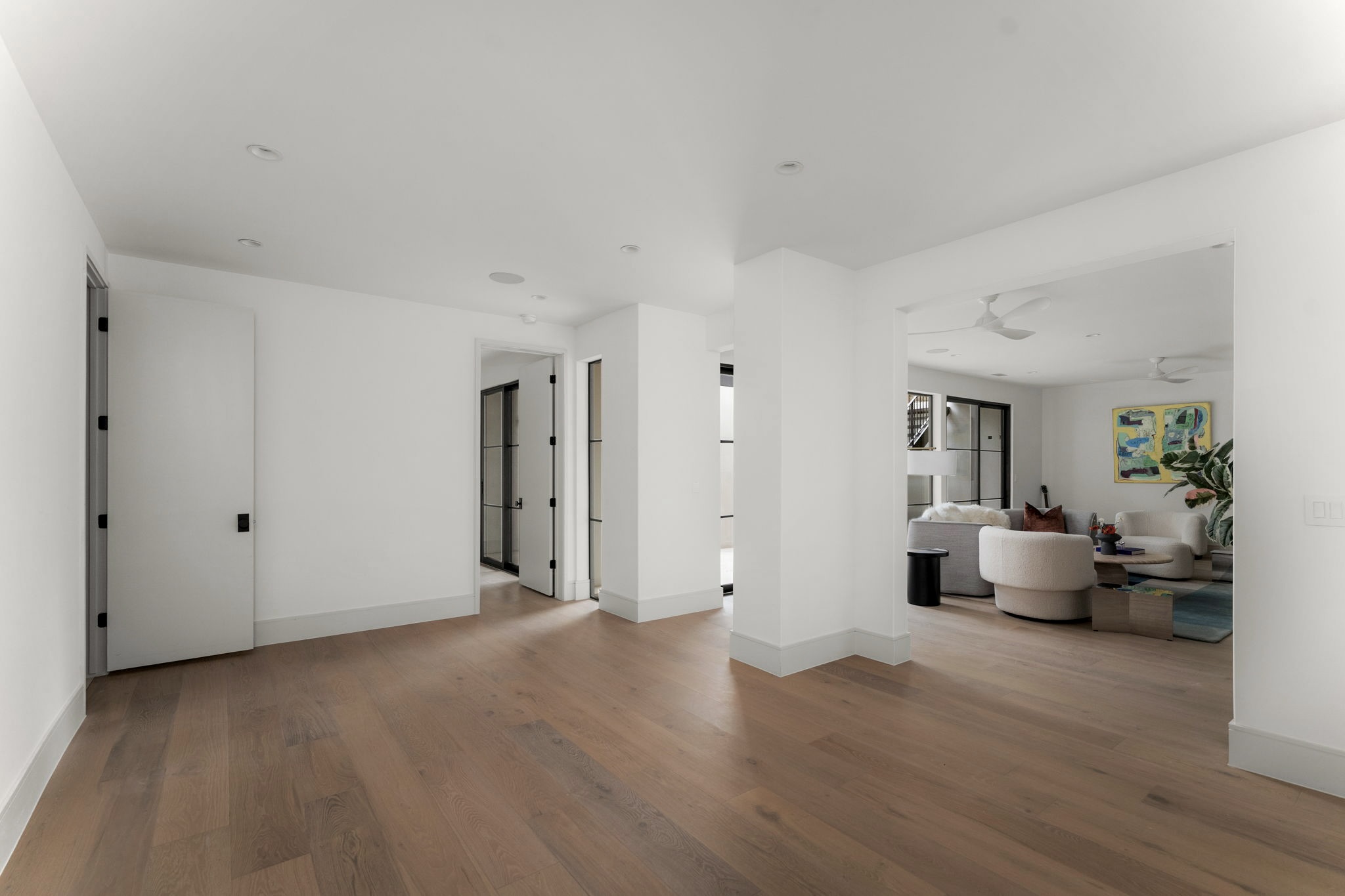 3411 Bridle Path Austin, TX 78703 - Photo 24 of 34 a view of an empty room and wooden floor