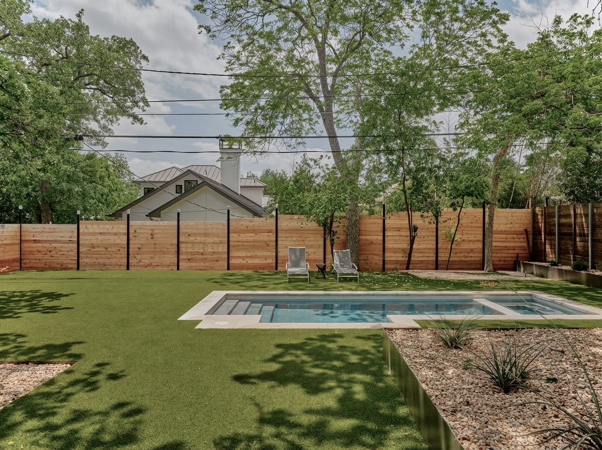 3411 Bridle Path Austin, TX 78703 - Photo 32 of 34 a front view of a house with a yard