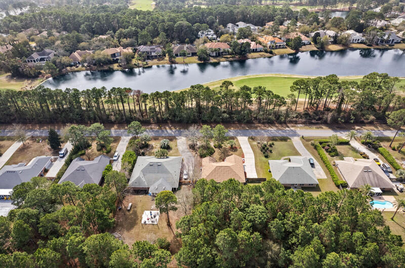 186 Shipwreck Road Santa Rosa Beach, FL 32459 - Photo 36 of 37 an aerial view of house with yard swimming pool and outdoor seating