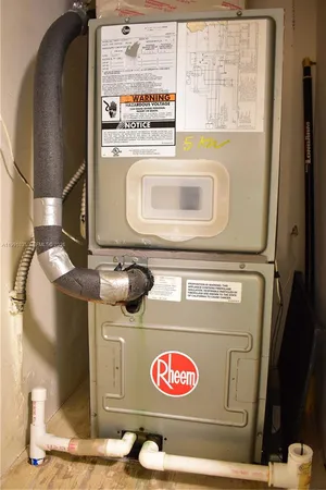 a close view of washer and dryer