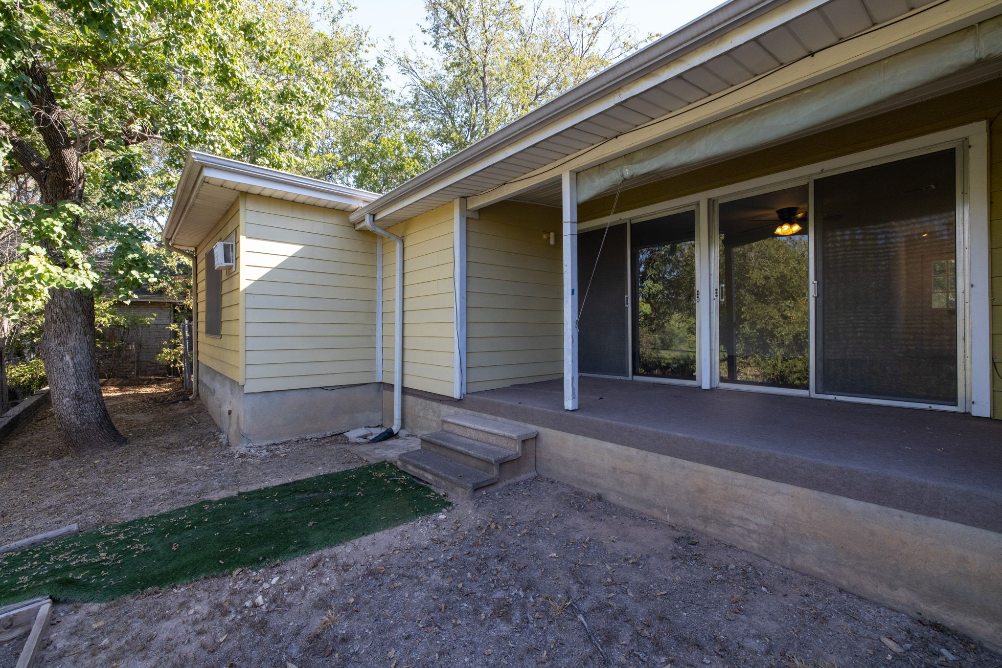 2326 Hartford Road, Unit 1/2 Austin, TX 78703 - Photo 24 of 28 a view of a house with backyard and garden