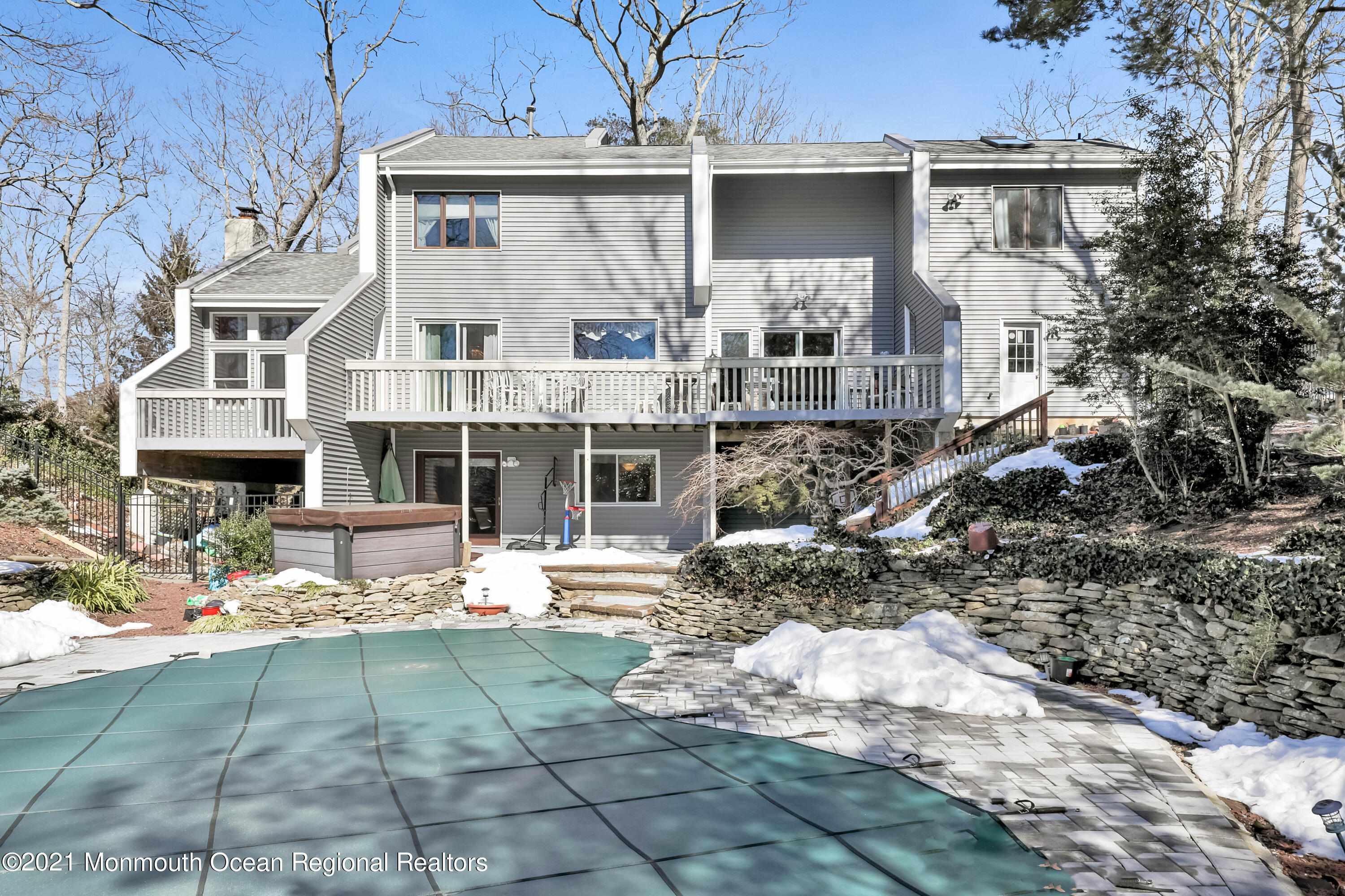 625 Oceanview Road Brielle, NJ 08730 - Photo 23 of 47 Back of House View