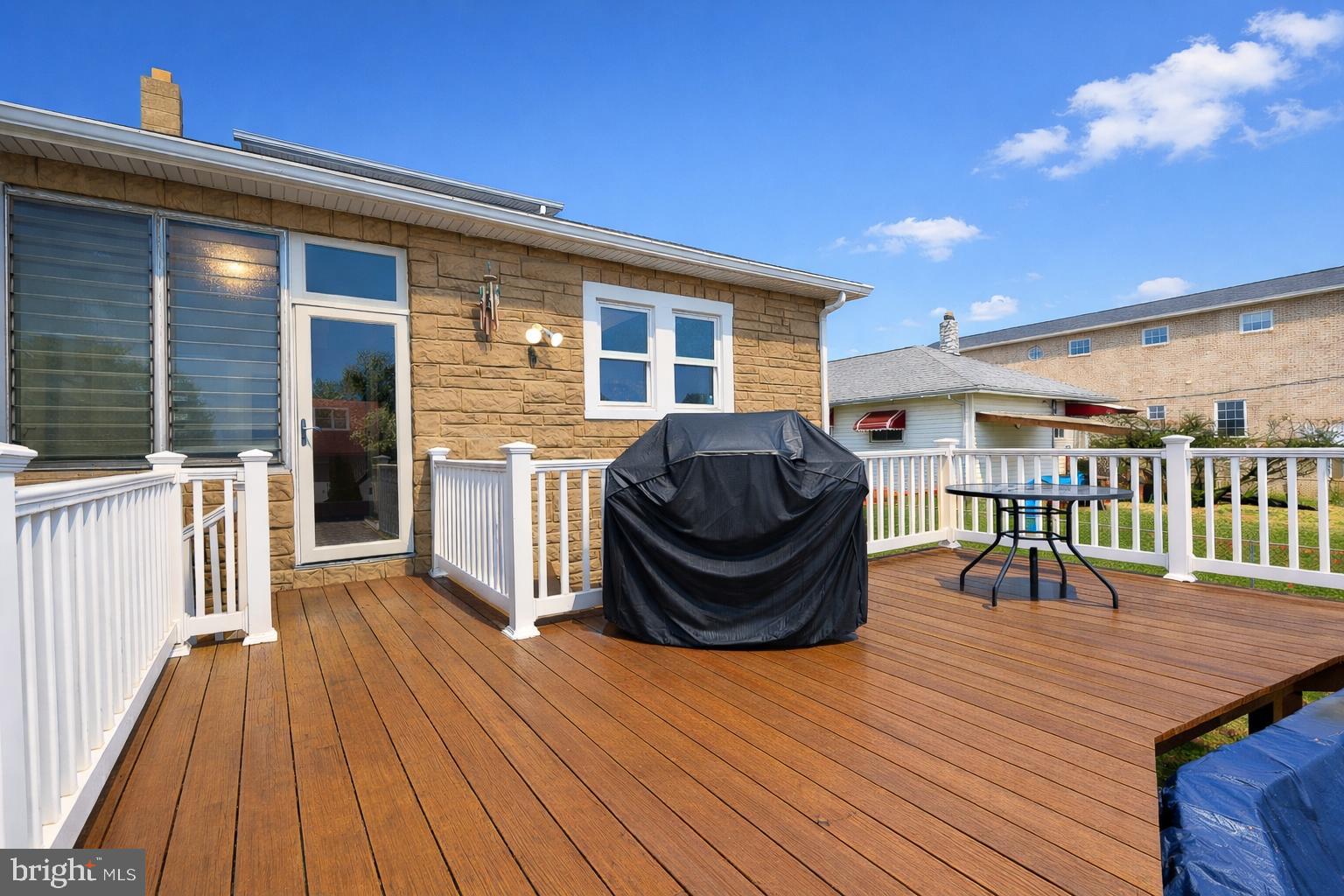 6909 North Point Road Sparrows Point, MD 21219 - Photo 22 of 35 Attached Deck