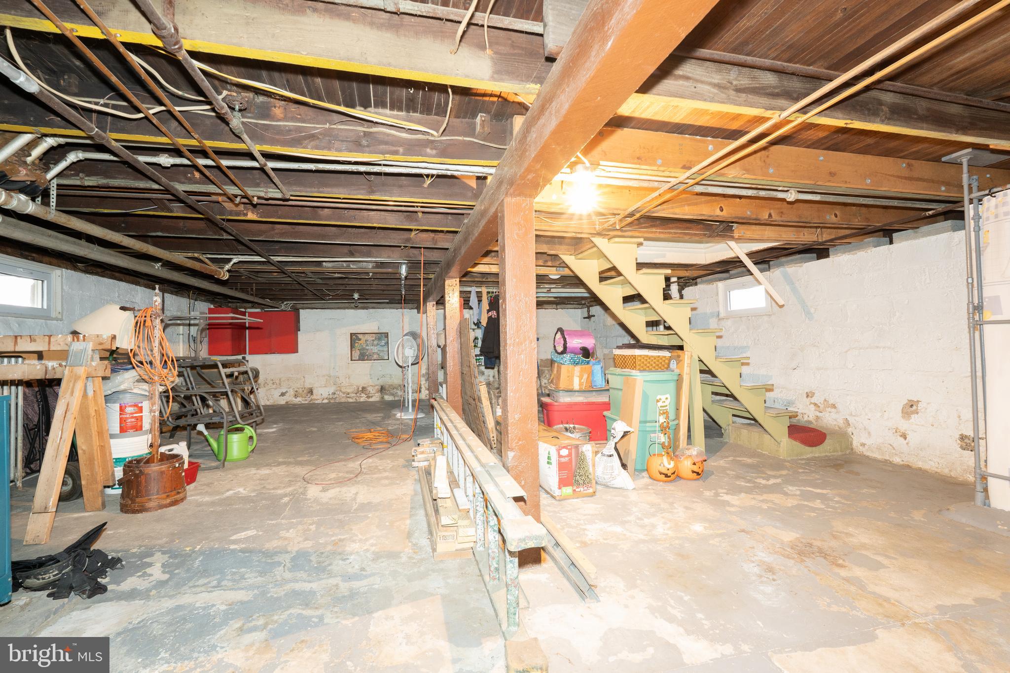 6909 North Point Road Sparrows Point, MD 21219 - Photo 30 of 35 Unfinished Basement