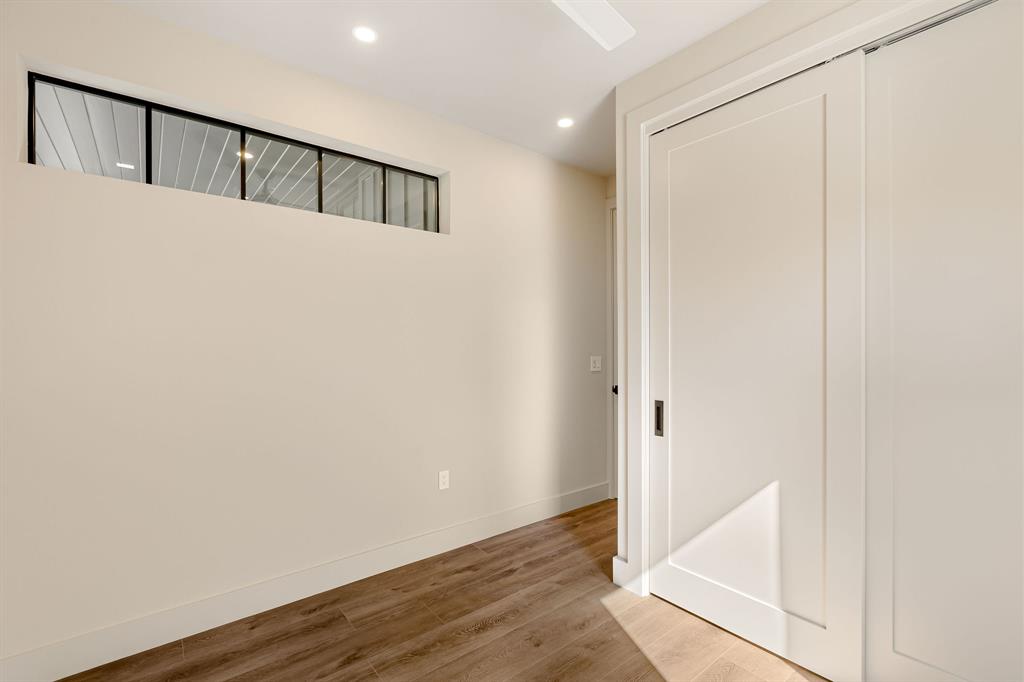 4414 Banister Lane, Unit 2 Austin, TX 78745 - Photo 14 of 28 a view of staircase with wooden floor
