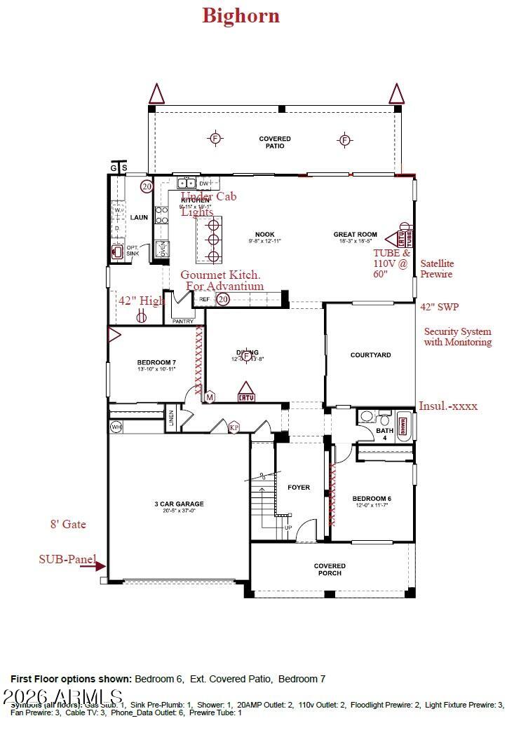 20533 East Reins Road Queen Creek, AZ 85142 - Photo 57 of 61 Bighorn FP 1st floor