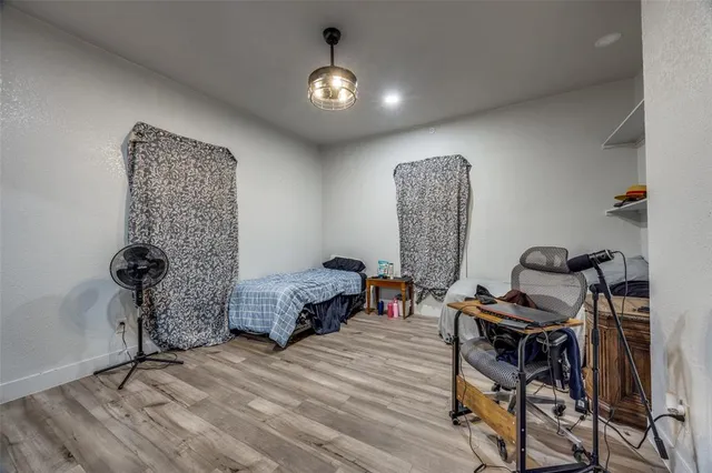 a room with furniture and a window