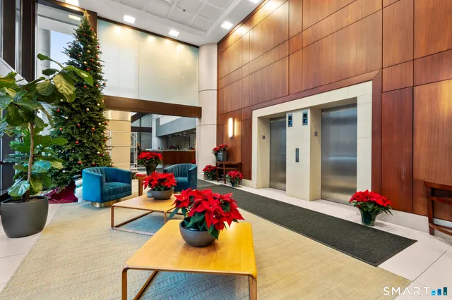 a view of a chairs and table in a patio