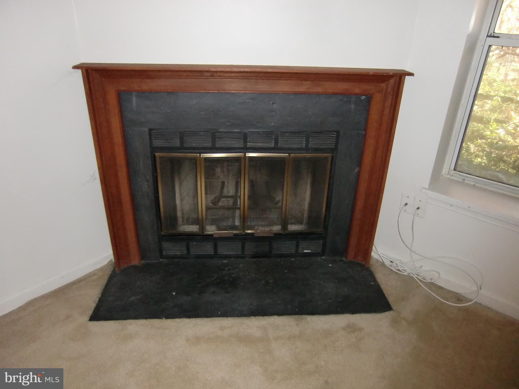 9545 Clocktower Lane Columbia, MD 21046 - Photo 18 of 25 woodburning fireplace in LL